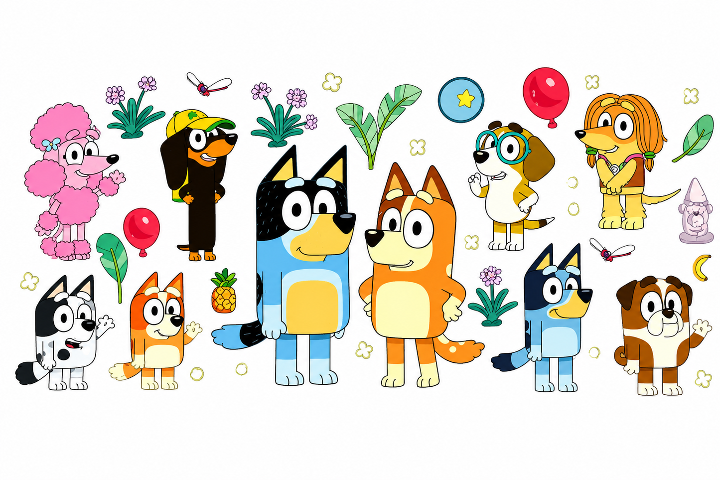 MCW-AN011 | Bluey & Friends