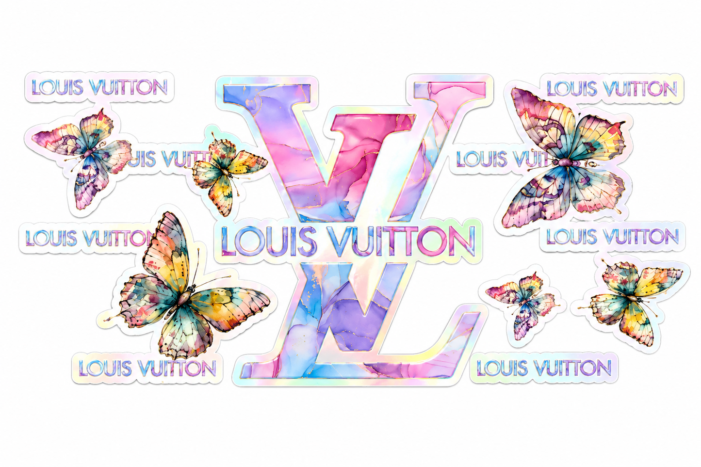 MCW-BR009 | Butterfly Luxe-Holographic