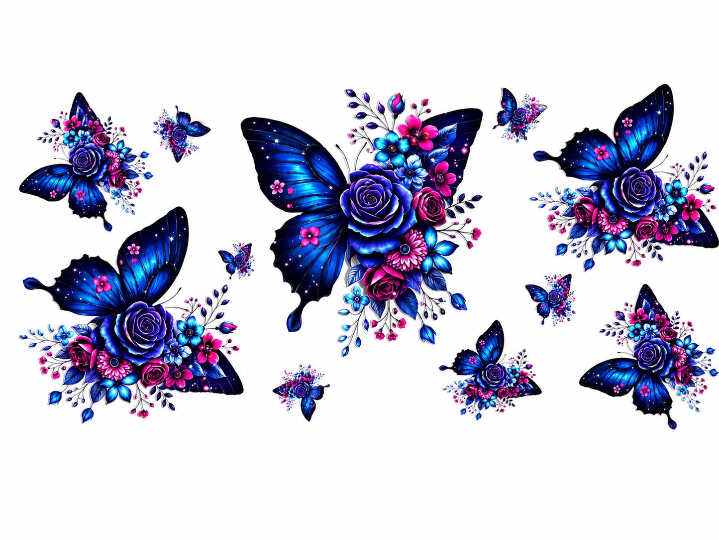 MCW-BT003 | Moonlit Butterfly Bouquet