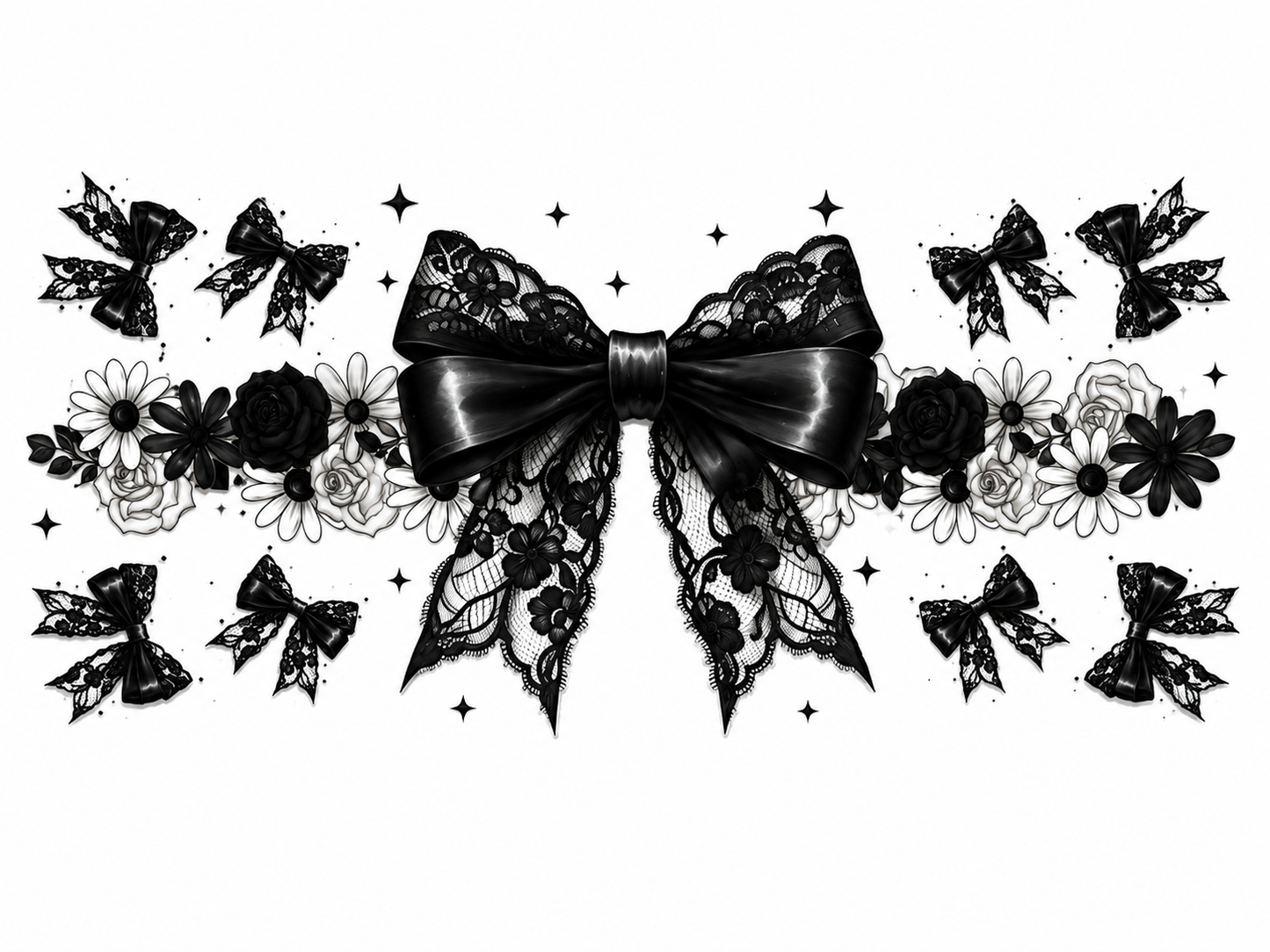 MCW-CQ010 | Gothic Lace Bow
