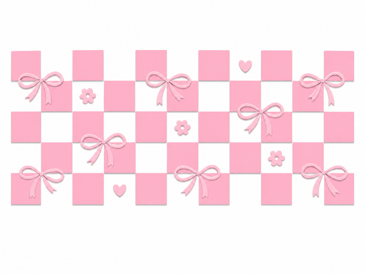 MCW-CQ019 | Pink Check Coquette