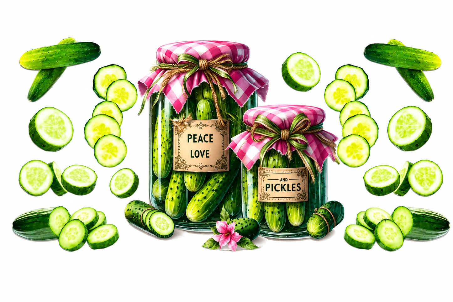 MCW-FD003 | Peace, Love, & Pickles