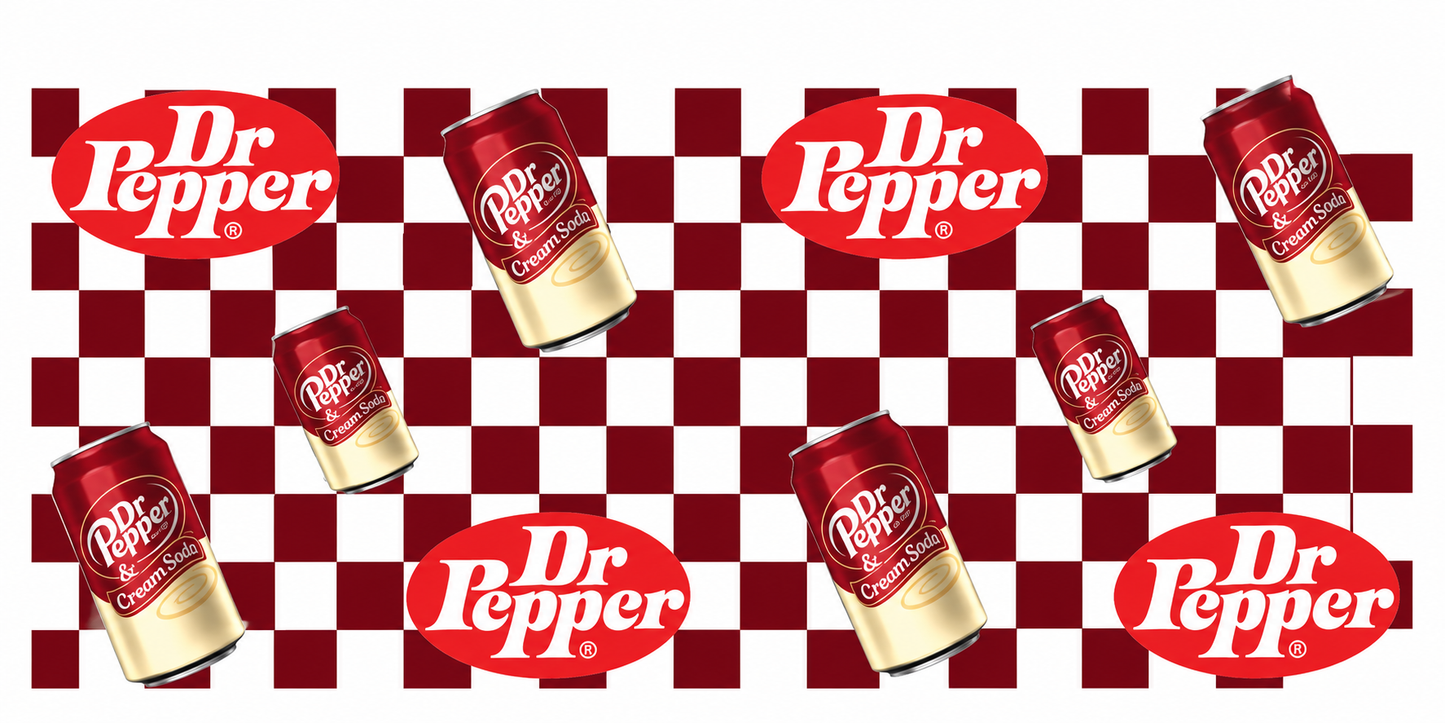 MCW-FD004 | Cherry Cream Checkerboard