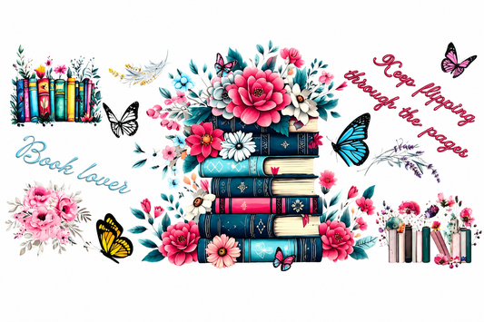 MCW-FL003 | Book Lover's Escape