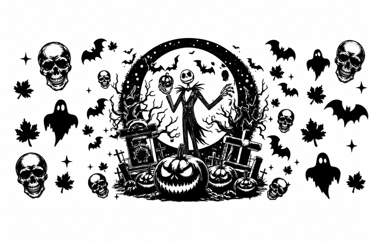MCW-HW001 | Pumpkin King Graveyard