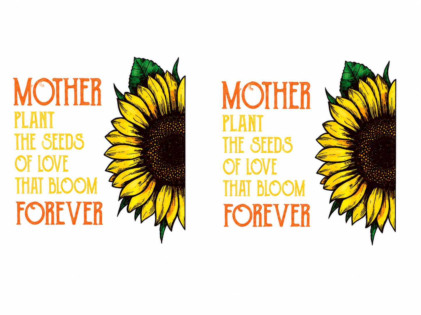 MCW-MA006 | Mother Plants the Seeds of Love
