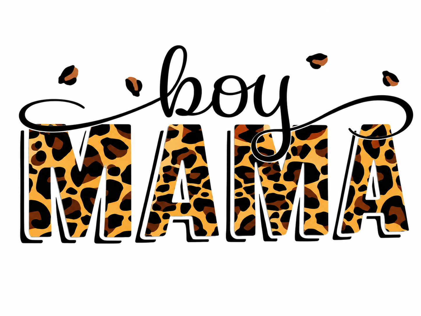 MCW-MA007 | Boy Mama Leopard