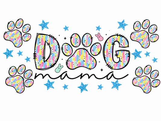 MCW-MA008 | Dog Mama Pastel Paws