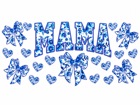 MCW-MA009 | Blue Floral Mama