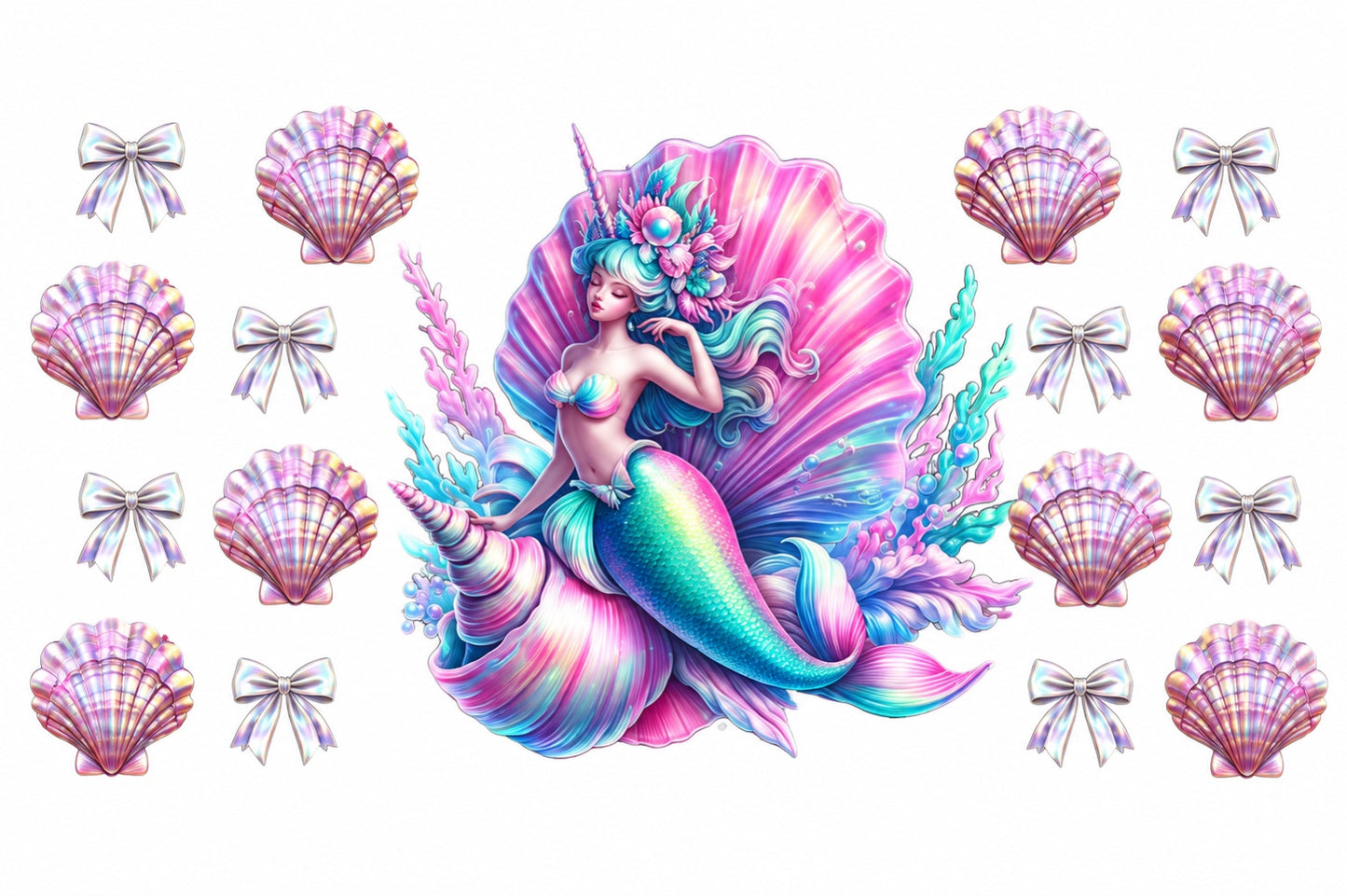 MCW-OC003 | Pastel Mermaid Dreams