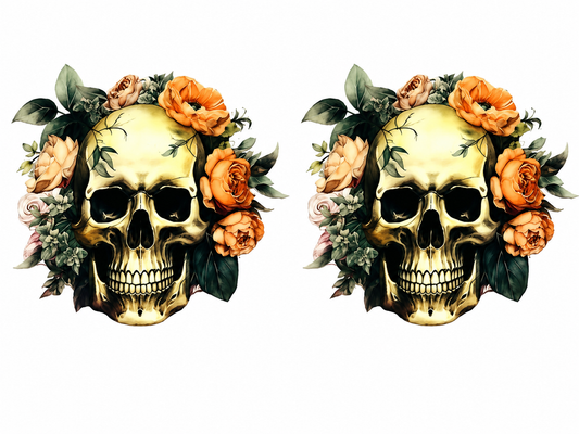 MCW-SK010 | Blossom Skull