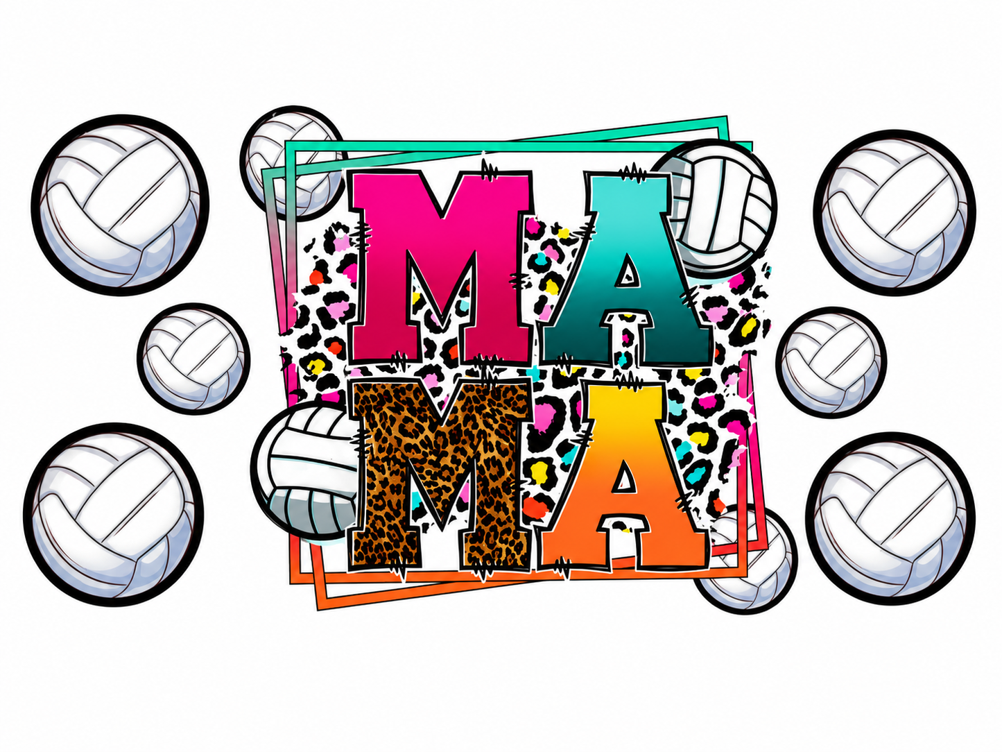 MCW-SP004 | Volleyball Mama
