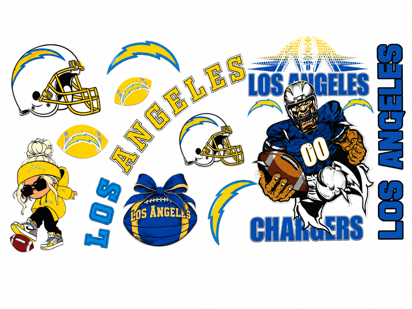 MCW-SP007 | Los Angeles Chargers Fan