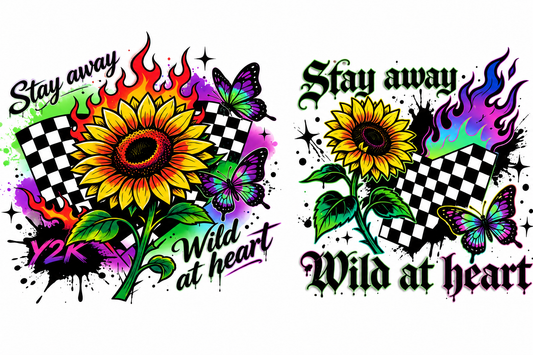 MCW-SQ011 | Stay Away Wild at Heart