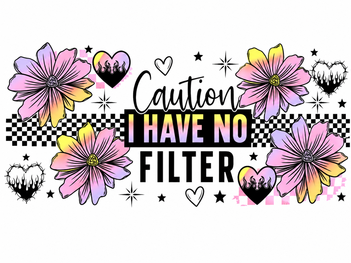 MCW-SQ016 | Caution I Have No Filter
