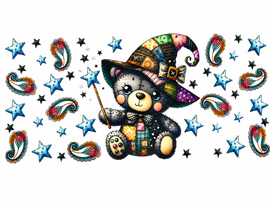MCW-WE002 | Patchwork Wizard Bear