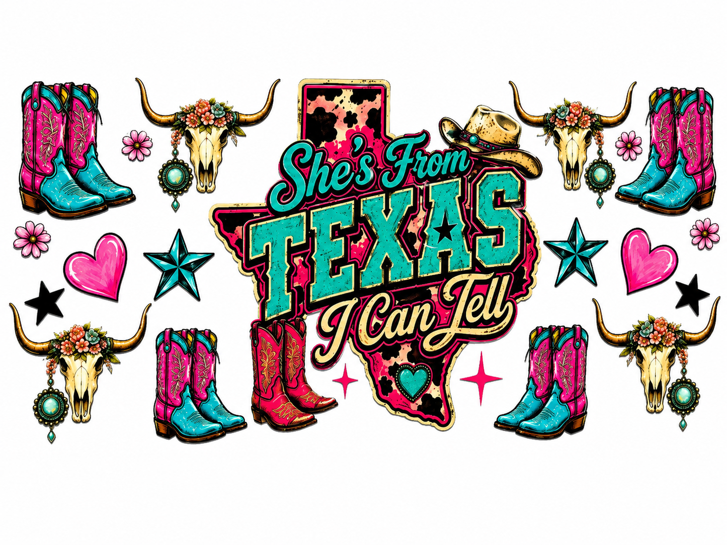 MCW-WE016 | She's From Texas I Can Tell