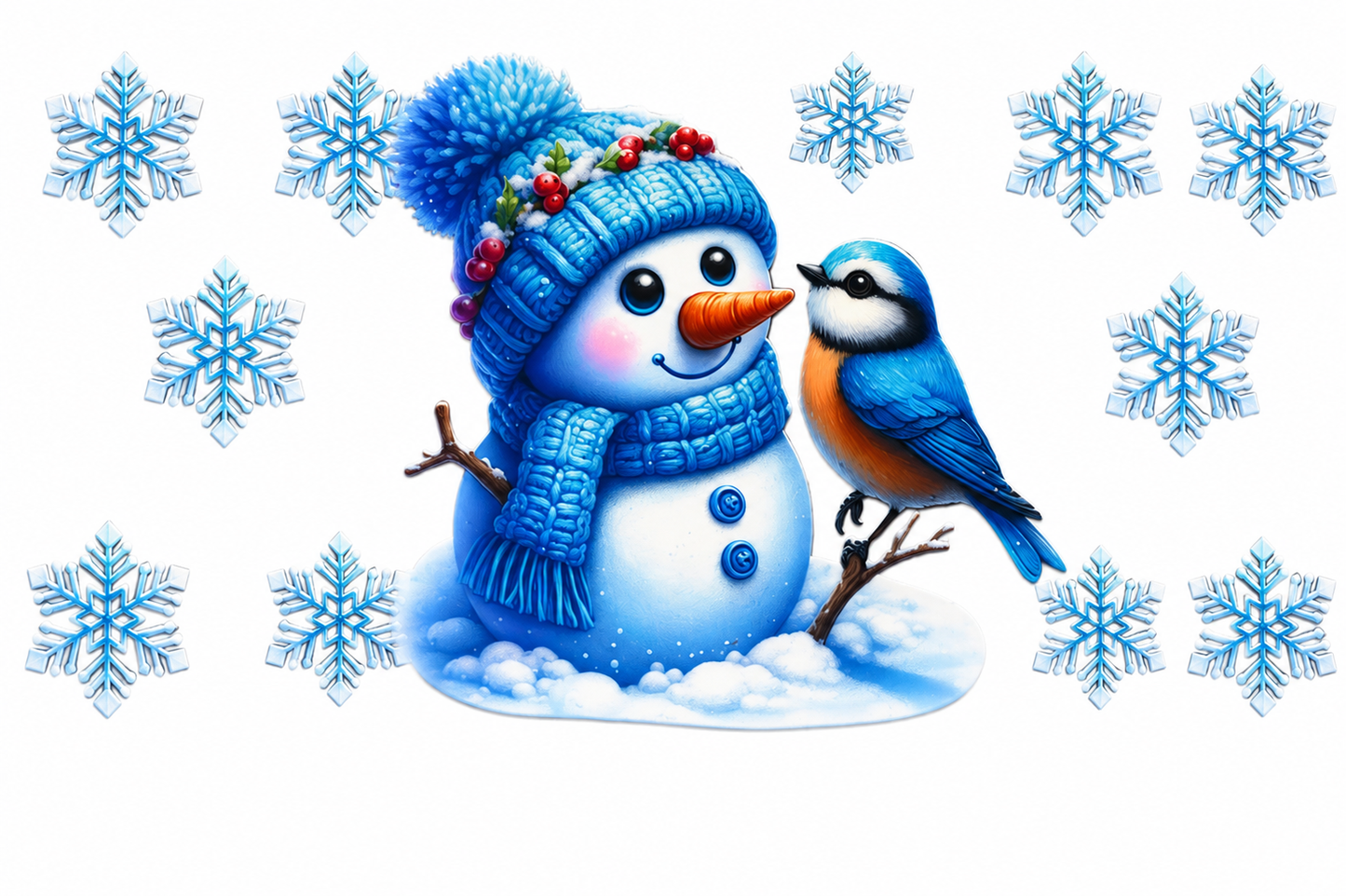 MCW-WI001 | Bluebird Winter